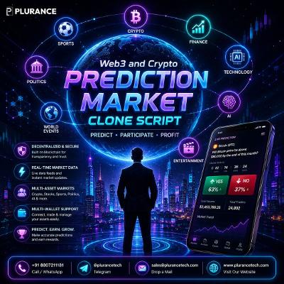 Enterprise-Ready Web3 and Crypto Prediction Market Clone Script